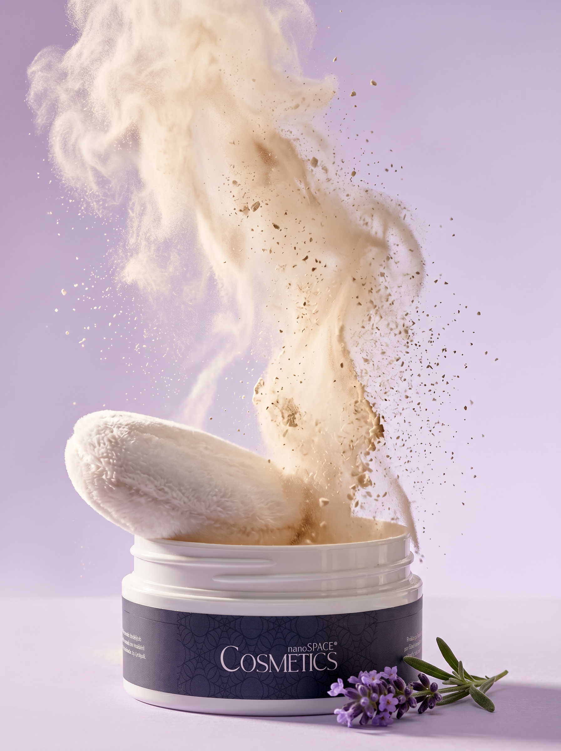 Přírodní pudrový deodorant s vůní levandule   nanoSPACE Cosmetics